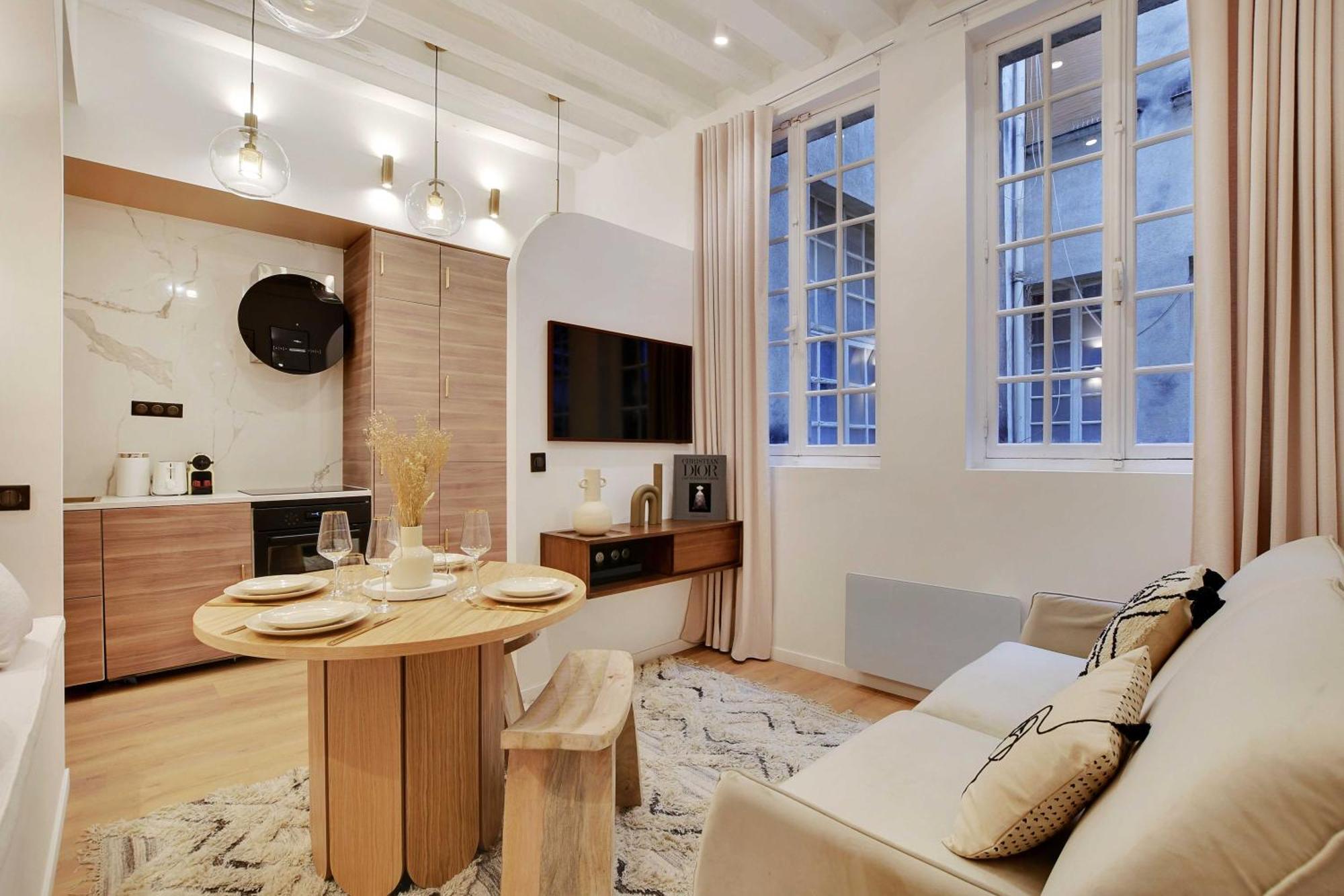 Charming Apartment - 1Br-4P - Ac - Marais Paris Ngoại thất bức ảnh